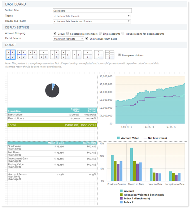 Manage Panels on the PDF Dashboard