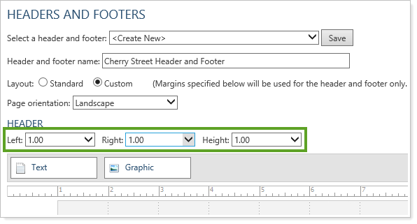 Headers & Footers